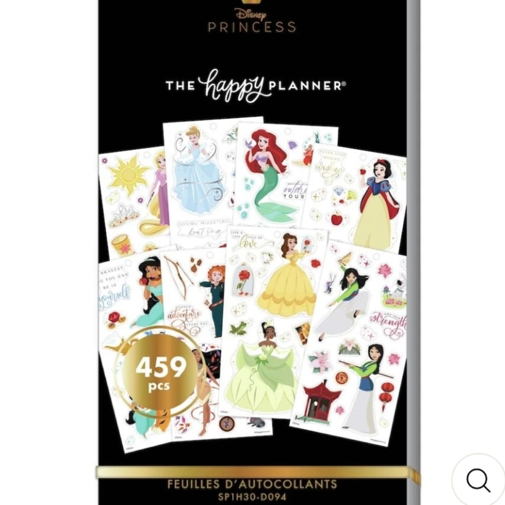 The Happy Planner- Princess Magic Stickers